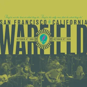 GRATEFUL DEAD - THE WARFIELD SAN FRANCISCO, CA OCT 4&6 1980 (2CD)