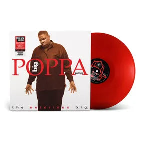 THE NOTORIOUS B.I.G. - BIG POPPA REMIX (RECYCLED RED) VINYL