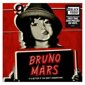 BRUNO MARS - IT'S BETTER IF YOU DON'T UNDERSTAND (10" EP) VINYL
