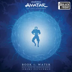 JEREMY ZUCKERMAN - AVATAR THE LAST AIRBENDER BOOK 1: WATER - MUSIC FROM THE ANIMATED SERIES (2LP, LENTICULAR, BABY BLUE) VINYL