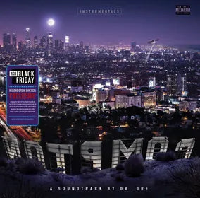 DR. DRE - COMPTON: A SOUNDTRACK BY DR. DRE (INSTRUMENTAL EDITION) (PURPLE MARBLE) VINYL