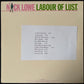 NICK LOWE - LABOUR OF LUST (FIRST PRESSING) (USED VINYL 1979 UK M-/EX)