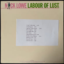 Load image into Gallery viewer, NICK LOWE - LABOUR OF LUST (FIRST PRESSING) (USED VINYL 1979 UK M-/EX)
