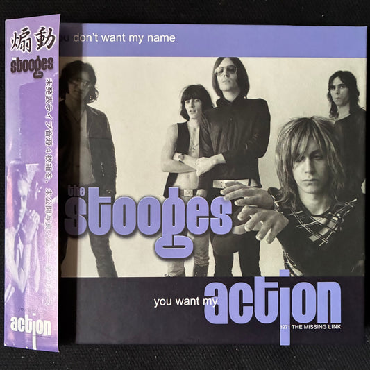STOOGES - YOU WANT MY ACTION (4CD MONO BOX SET) (USED CD 2009 UK M-/M-)