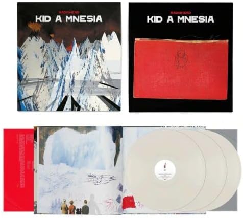 RADIOHEAD - KID A MNESIA (SCARRY EDITION) (3LP+ARTBOOK) (CREAM COLOURED) VINYL