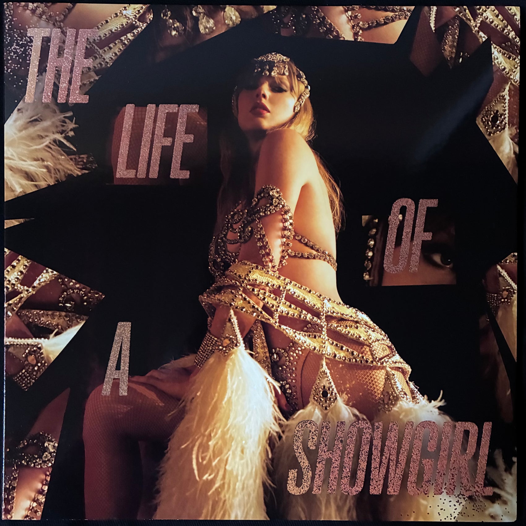 TAYLOR SWIFT - THE LIFE OF A SHOWGIRL (PINK SUMMER SPRITZ COLOURED) (USED VINYL 2025 EU M-/M-)