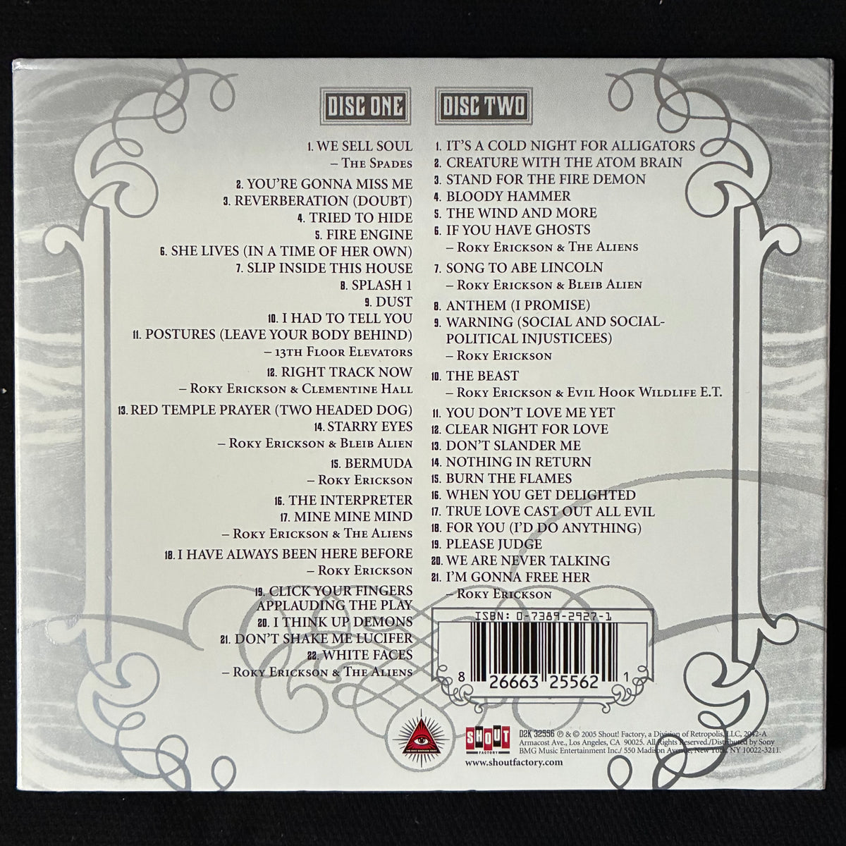 ROKY ERICKSON - I HAVE ALWAYS BEEN HERE : THE ROKY ERICKSON ANTHOLOGY (2CD SET) (USED CD 2005 US M-/M-)