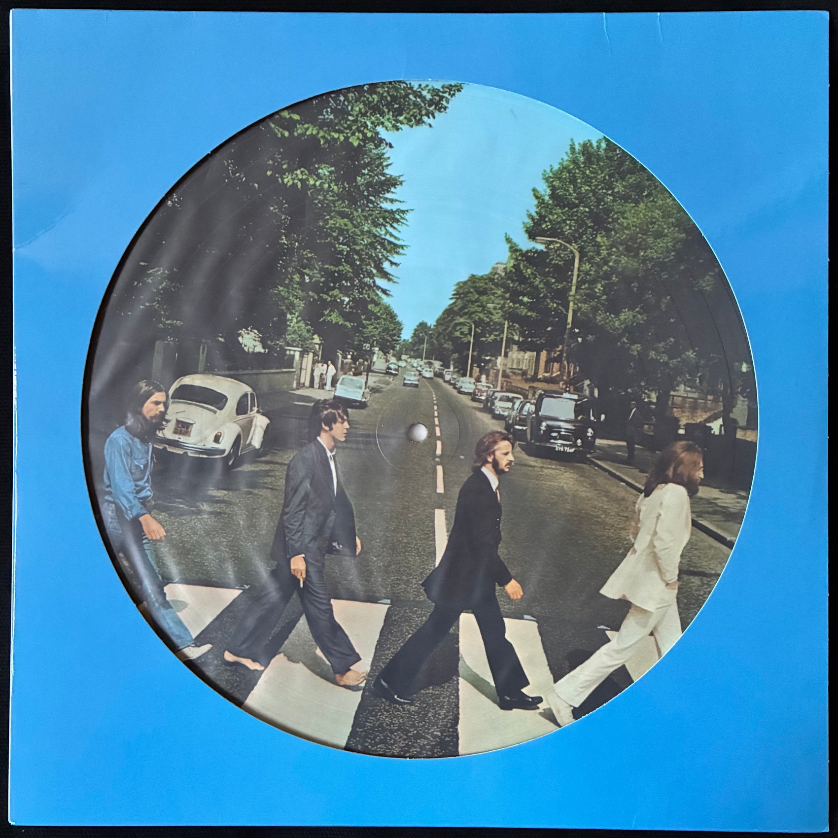 BEATLES - ABBEY ROAD (PICTURE DISC) (USED VINYL 2019 M-/M-)