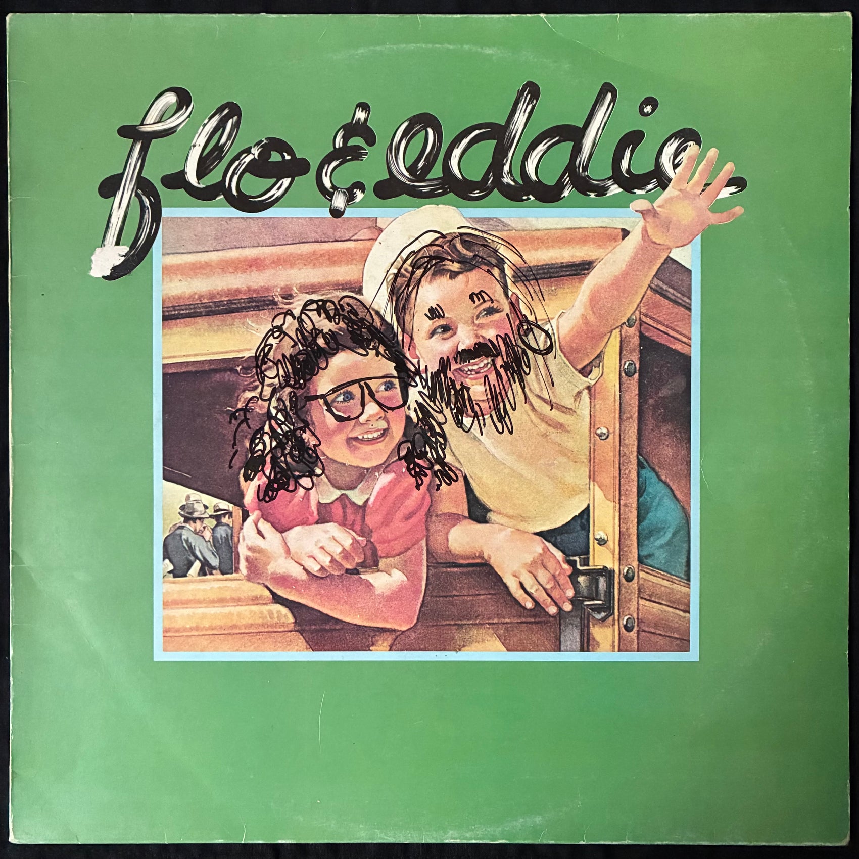 FLO & EDDIE - FLO & EDDIE (USED VINYL 1973 UK EX/EX+)