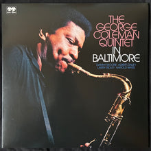 Load image into Gallery viewer, GEORGE COLEMAN QUINTET - THE GEORGE COLEMAN QUINTET IN BALTIMORE (2LP) (USED VINYL 2020 US/CANADA M-/M-)
