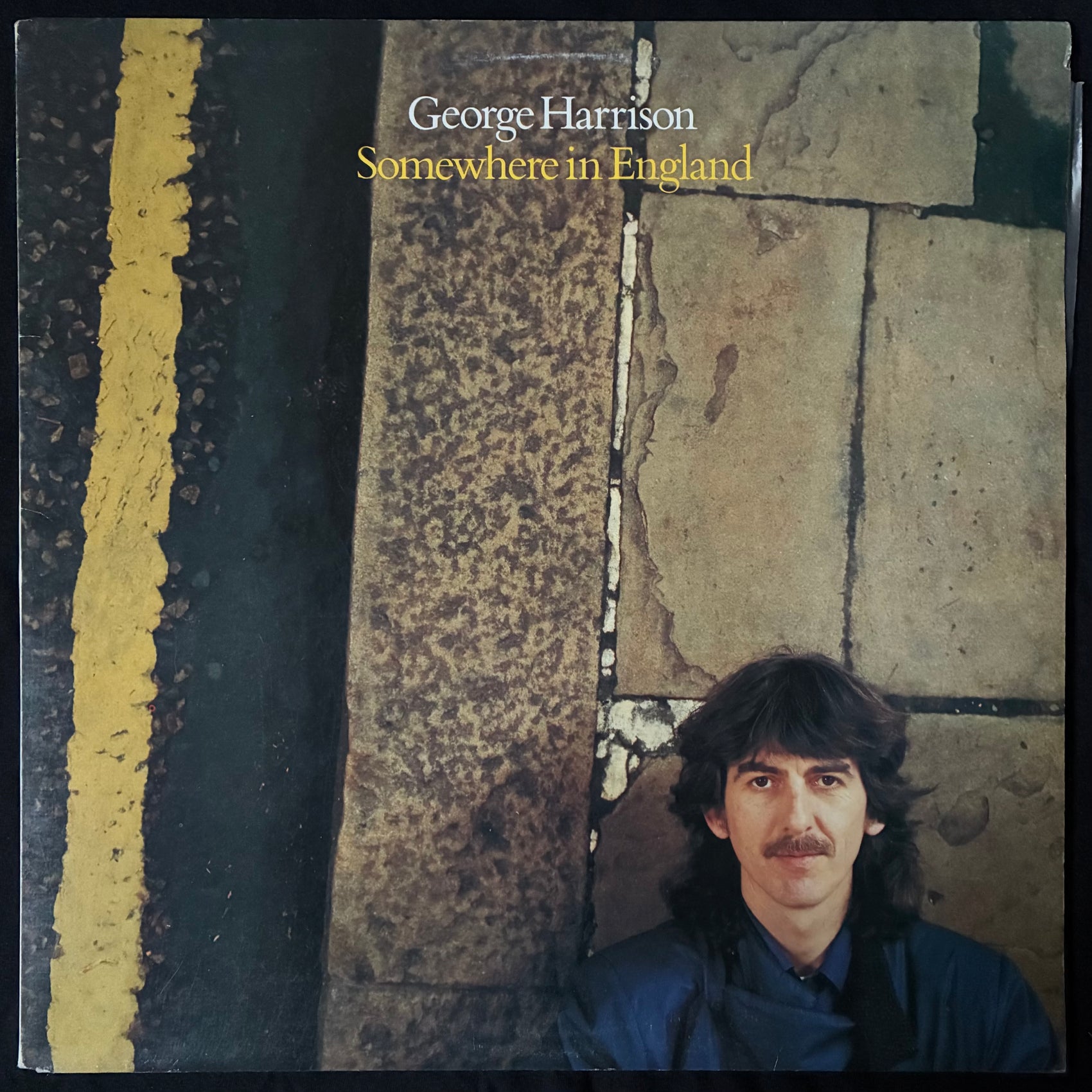 GEORGE HARRISON - SOMEWHERE IN ENGLAND (USED VINYL 1981 AUS M-/EX+)