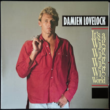 Load image into Gallery viewer, DAMIEN LOVELOCK - IT'S A WIG WIG WIG WIG WORLD (CRACKS IN THE PRISM) (USED VINYL 1988 AUS M-/M-)
