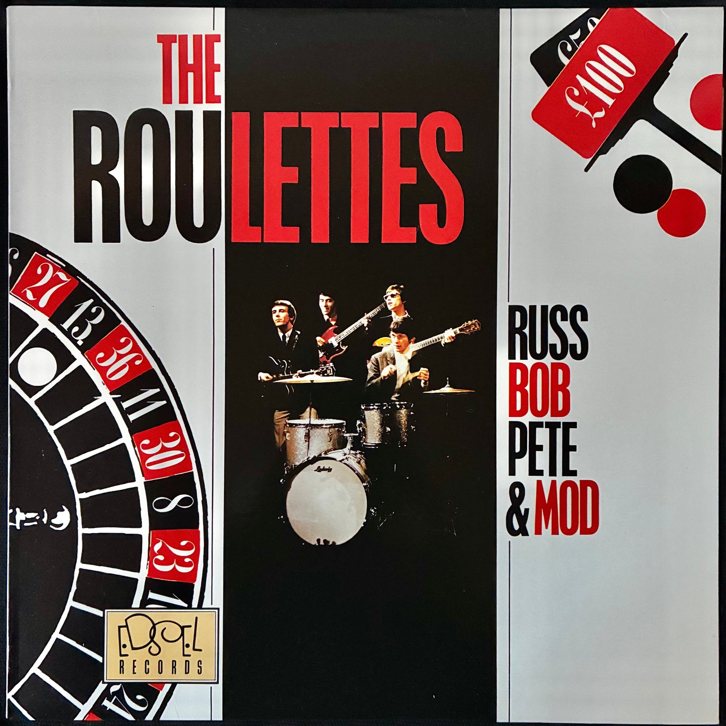 ROULETTES - RUSS BOB PETE & MOD (USED VINYL 1983 UK M-/M-)