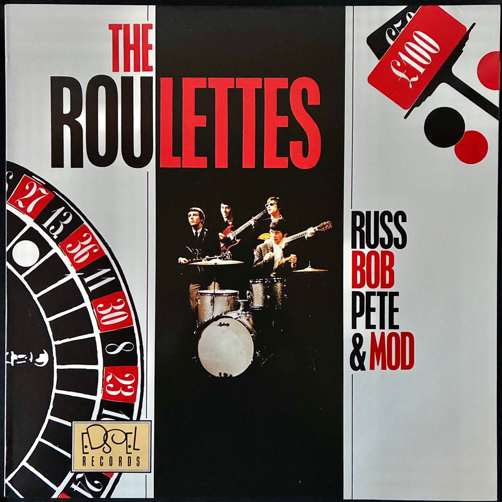 ROULETTES - RUSS BOB PETE & MOD (USED VINYL 1983 UK M-/M-)