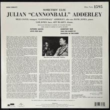 Load image into Gallery viewer, CANNONBALL ADDERLEY - SOMETHIN' ELSE (USED VINYL 2014 EU EX+/EX+)
