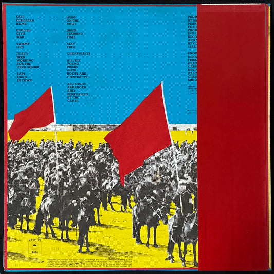 CLASH - GIVE 'EM ENOUGH ROPE (FIRST PRESSING) (USED VINYL 1978 JAPAN M-/M-)
