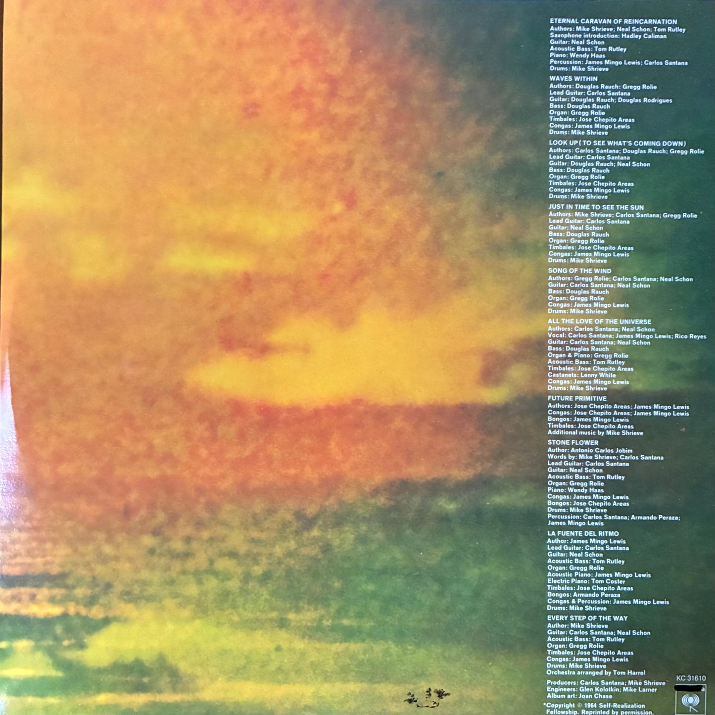 SANTANA - CARAVANSERAI (USED VINYL US M-/EX+)