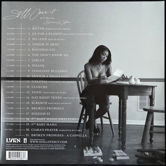 SUMMER WALKER - STILL OVER IT (2LP) (WHITE COLOURED) (USED VINYL 2021 EU M-/M-)