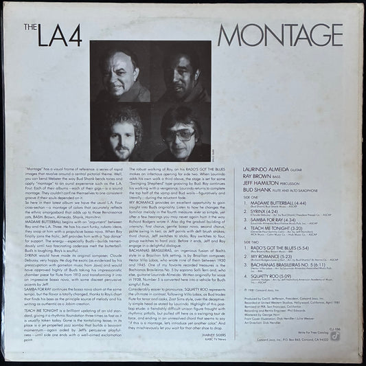 LA4 - MONTAGE (USED VINYL 1981 US M-/EX)
