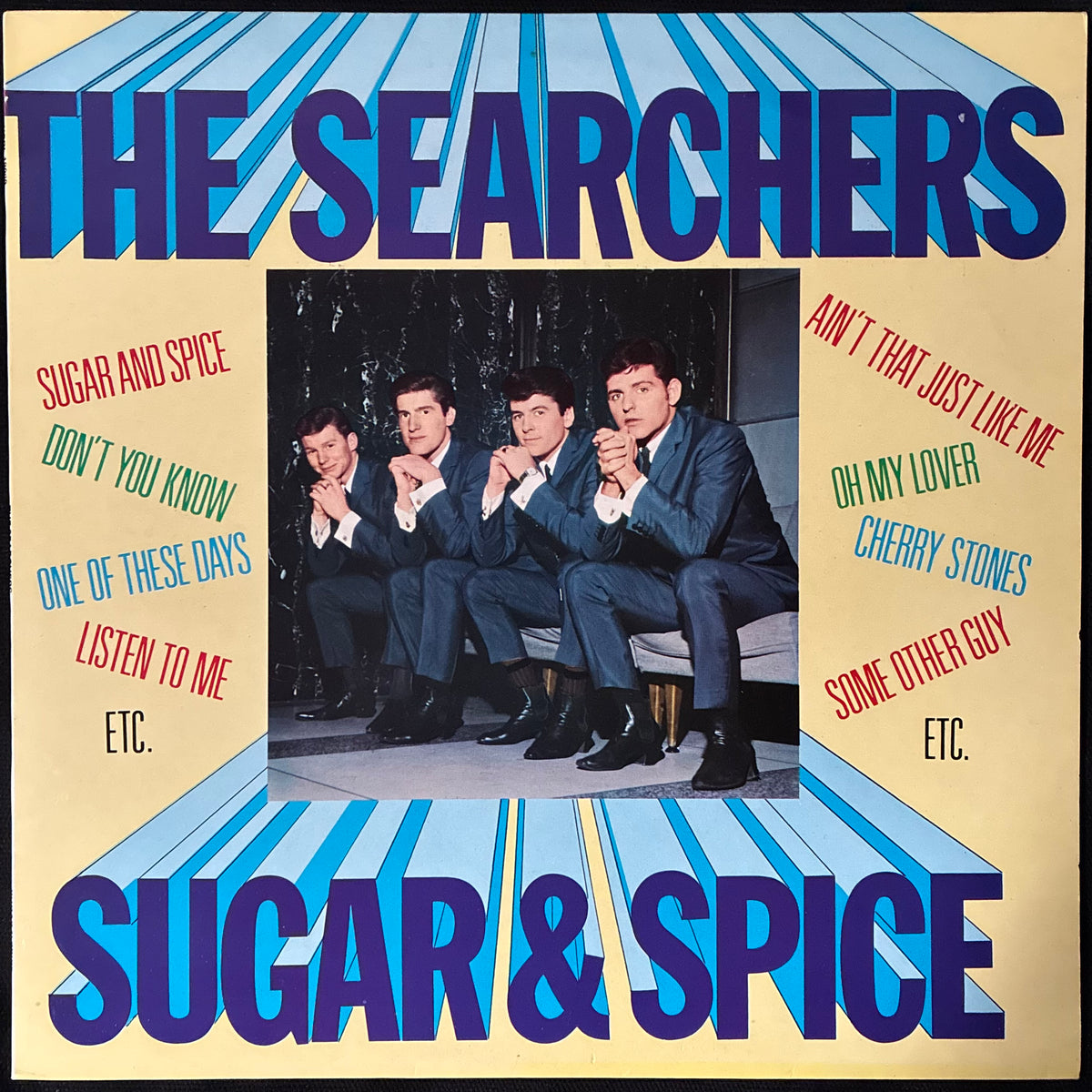 SEARCHERS - SUGAR & SPICE (USED VINYL 1980 UK M-/M-)