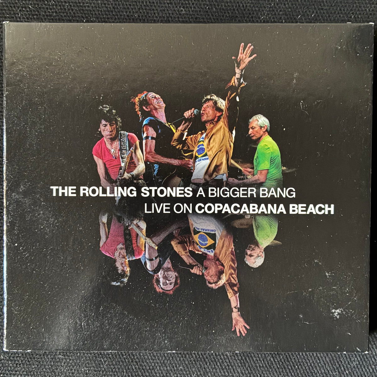 ROLLING STONES - A BIGGER BANG : LIVE ON COPACABANA BEACH (2CD+BLU RAY) (USED CD 2021 M-/M-)