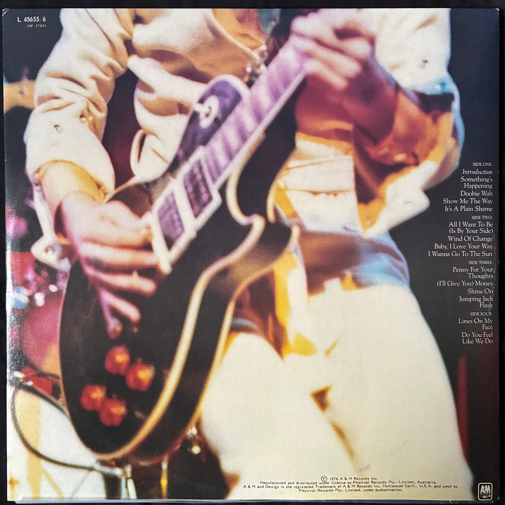 PETER FRAMPTON - FRAMPTON COMES ALIVE! (2LP) (USED VINYL 1976 AUS M-/M-)