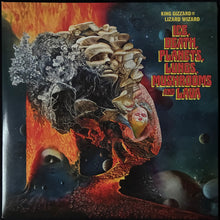 Load image into Gallery viewer, KING GIZZARD AND THE LIZARD WIZARD - ICE, DEATH PLANETS, LUNGS, MUSHROOMS AND LAVA (2LP) (BLUE MARBLED) (USED VINYL 2022 AUS M-/M-)
