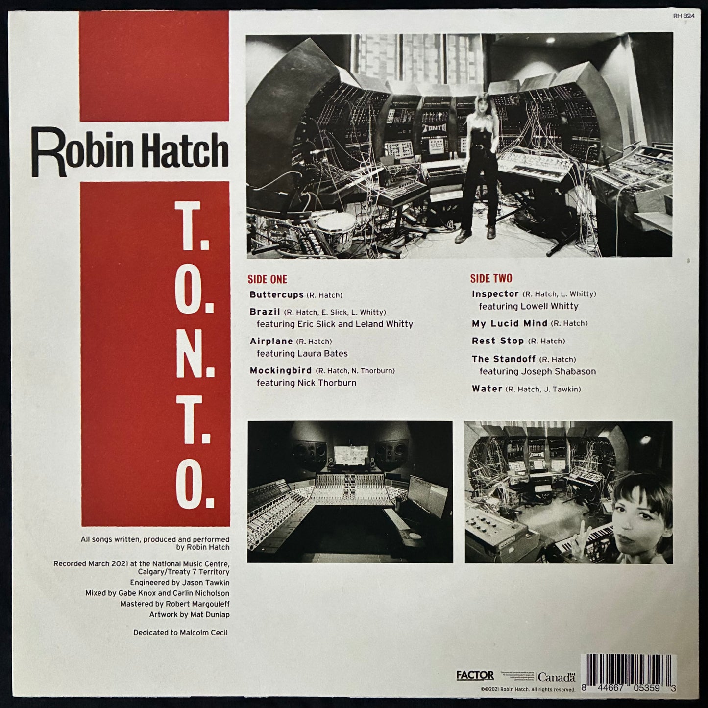 ROBIN HATCH - T.O.N.T.O. (USED VINYL 2021 CANADA M-/M-)