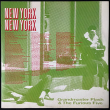Load image into Gallery viewer, GRANDMASTER FLASH &amp; THE FURIOUS FIVE - NEW YORK NEW YORK (12") (USED VINYL 1983 UK M-/EX+)
