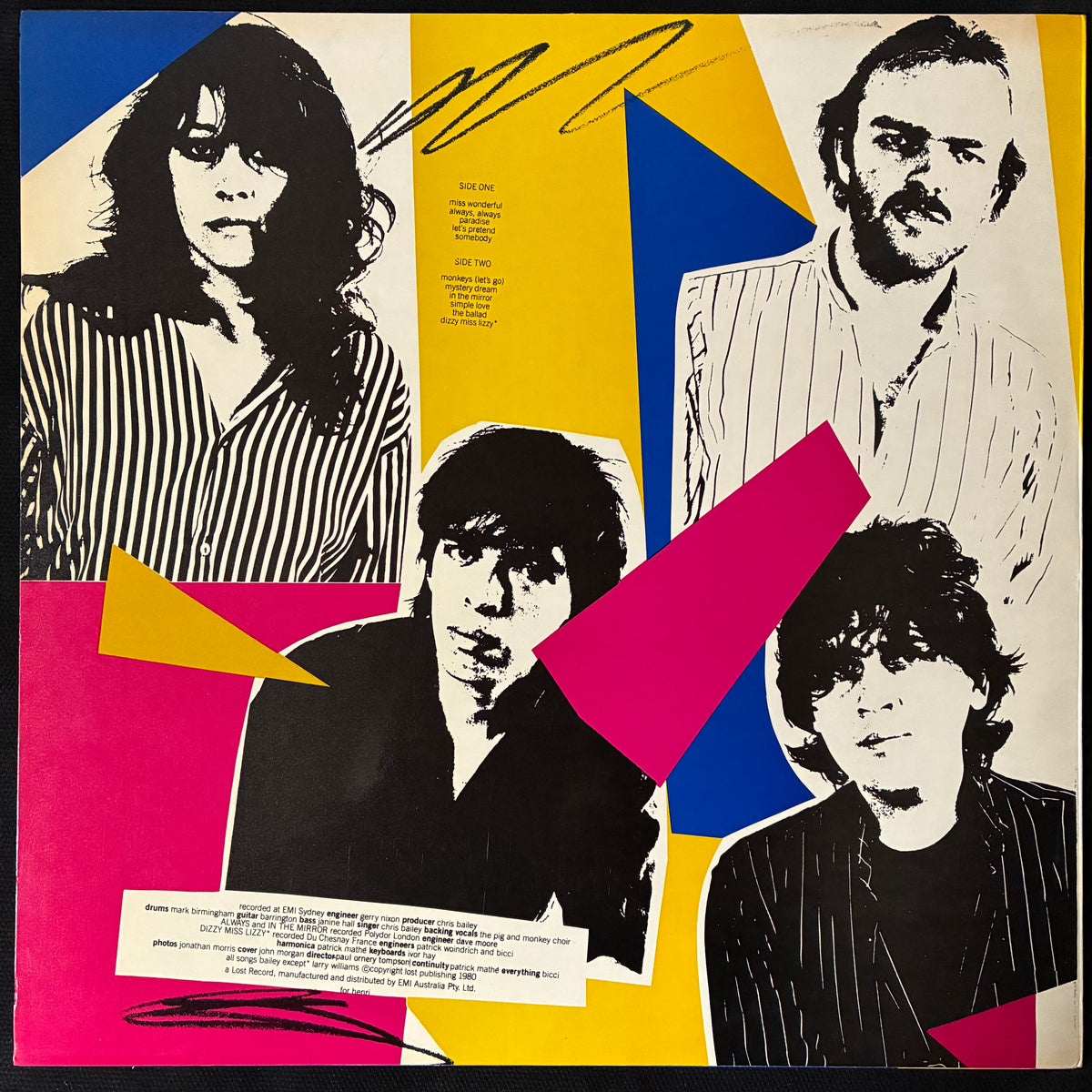 SAINTS - THE MONKEY PUZZLE (FIRST PRESSING) (USED VINYL 1980 AUS M-/M-)