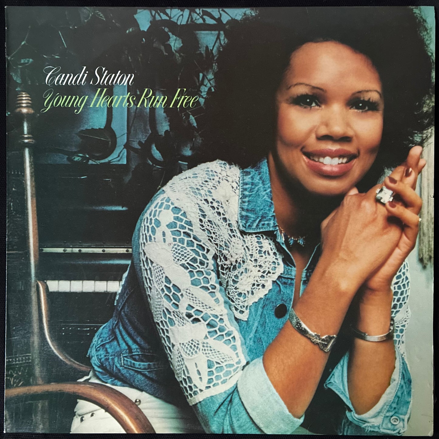 CANDI STATON - YOUNG HEARTS RUN FREE (USED VINYL 1976 AUS M-/EX+)
