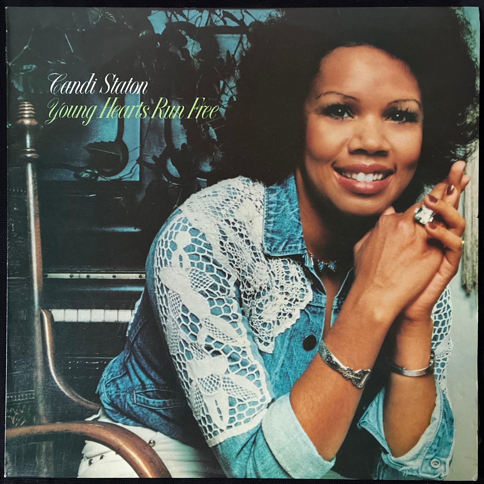 CANDI STATON - YOUNG HEARTS RUN FREE (USED VINYL 1976 AUS M-/EX+)