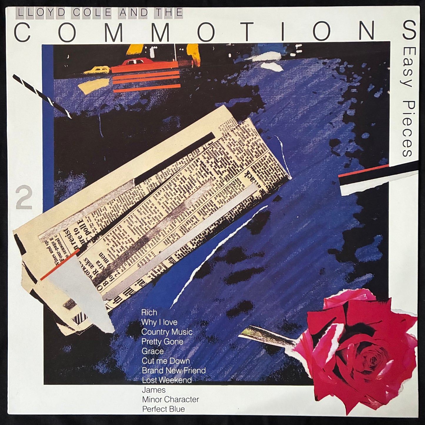 LLOYD COLE AND THE COMMOTIONS - EASY PIECES (USED VINYL 1985 AUS M-/M-)