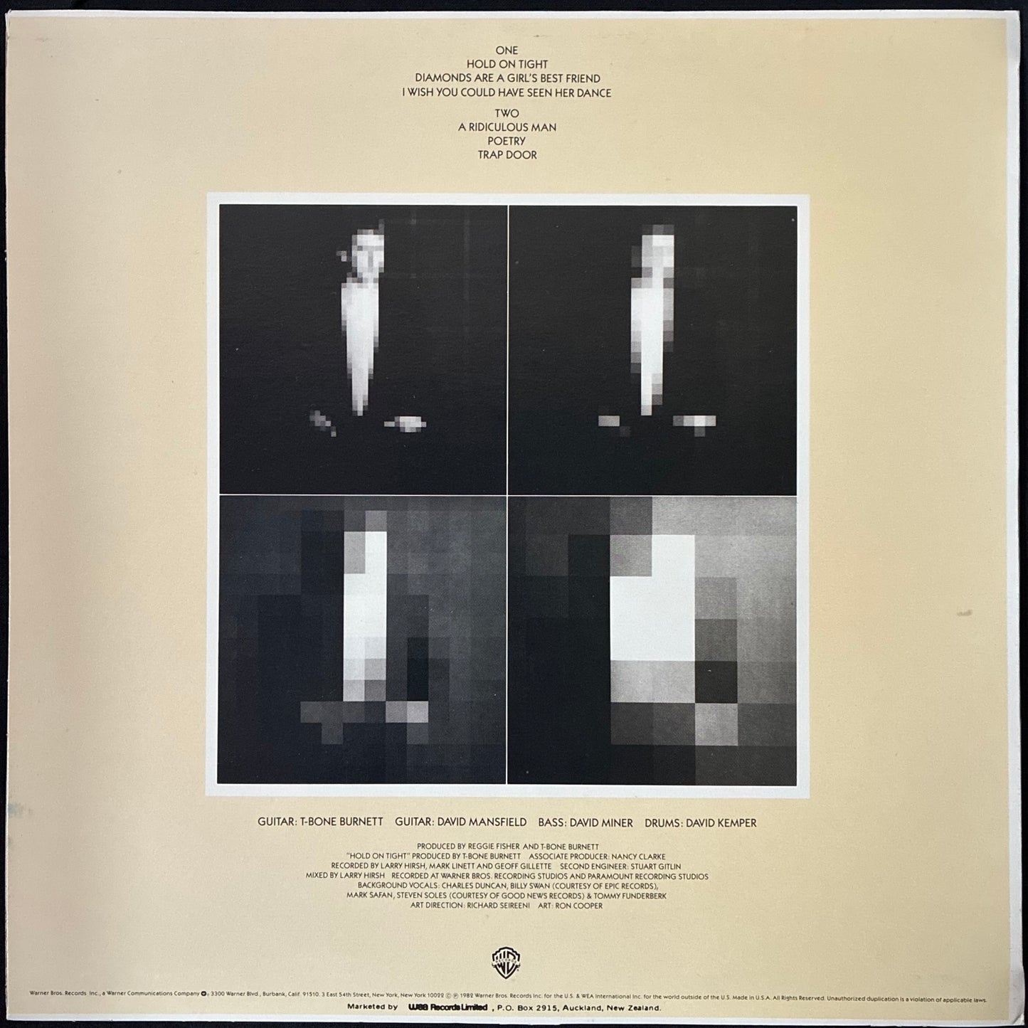 T-BONE BURNETT - TRAP DOOR (MLP) (USED VINYL 1982 NZ M-/M-)