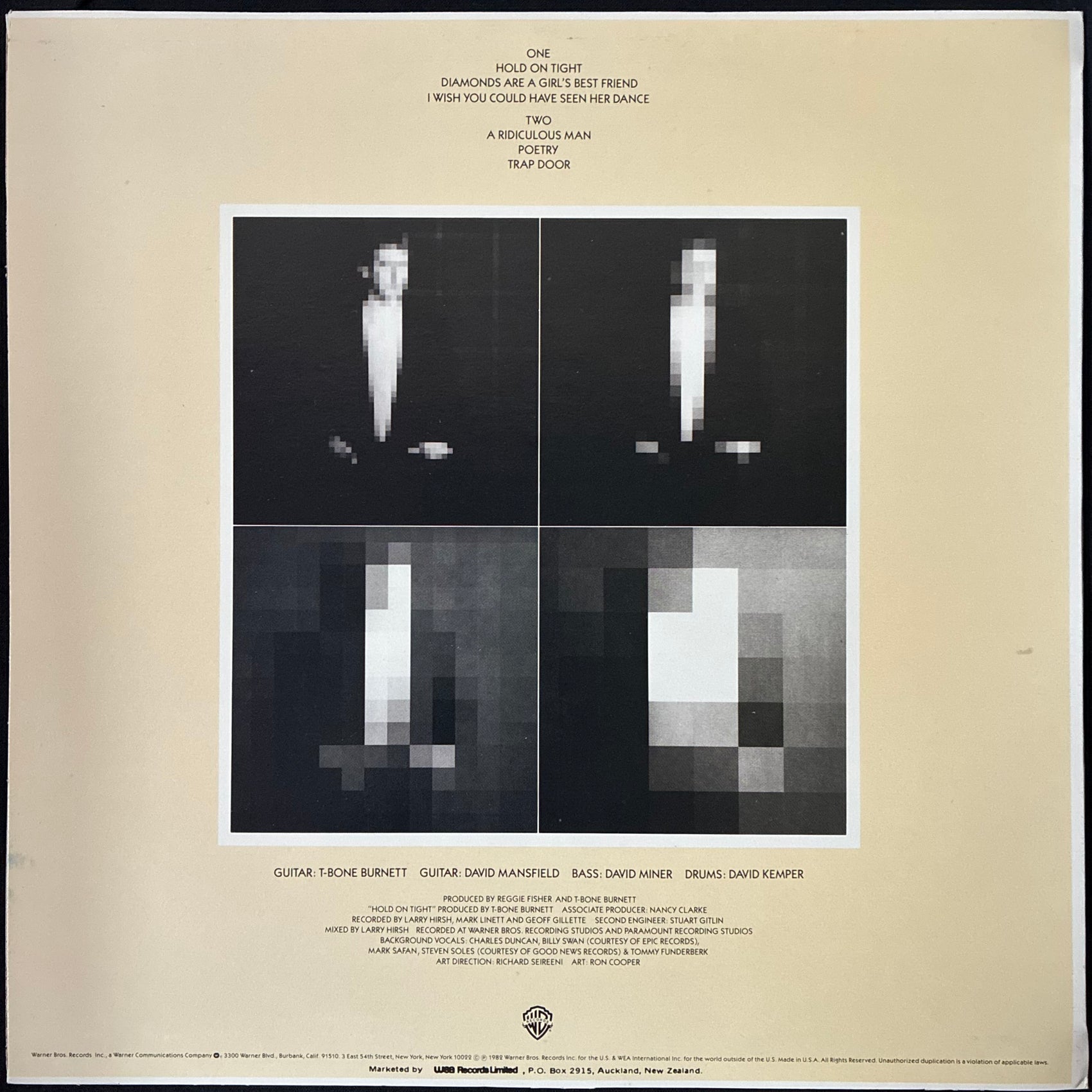 T-BONE BURNETT - TRAP DOOR (MLP) (USED VINYL 1982 NZ M-/M-)