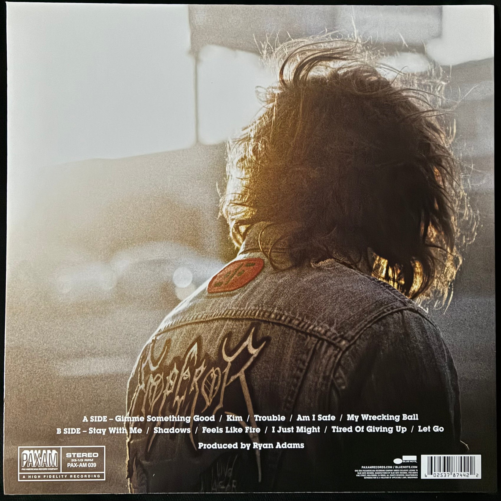 RYAN ADAMS - RYAN ADAMS (USED VINYL 2014 US M-/M-)