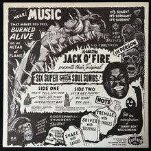 Load image into Gallery viewer, JACK O' FIRE - SIX SUPER SHOCK SOUL SONGS (10") (USED VINYL 1993 US M-/M-)
