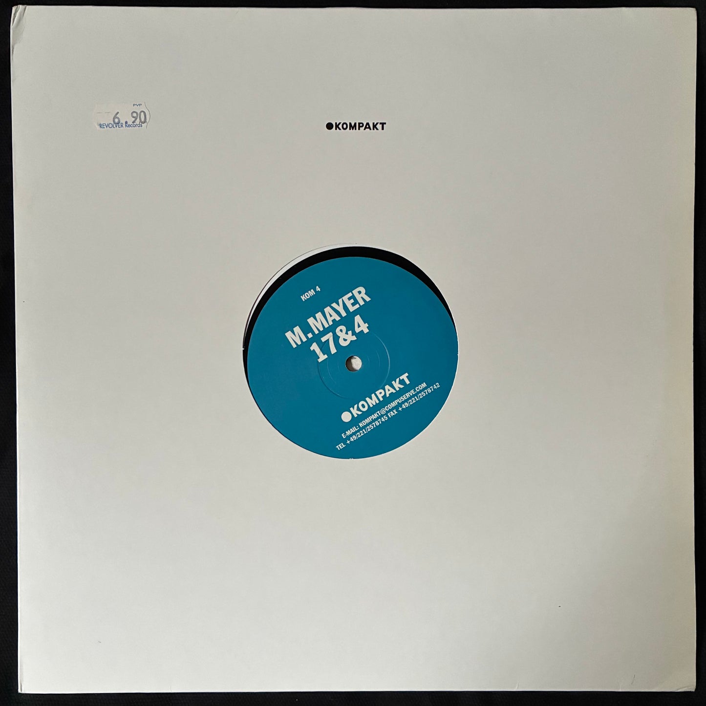MICHAEL MAYER - 17&4 (12") (USED VINYL 1999 GERMANY M-)