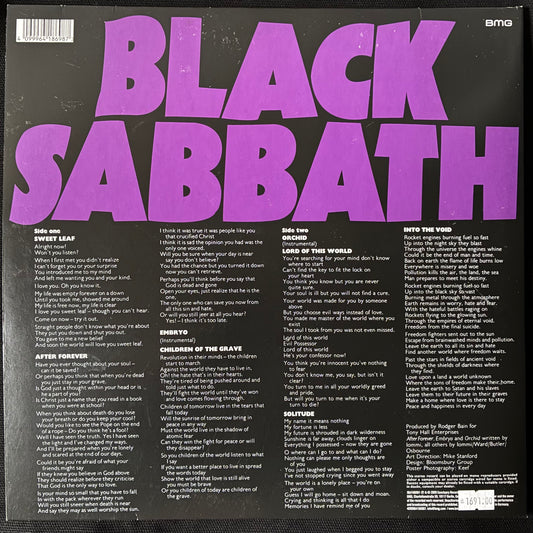 BLACK SABBATH - MASTER OF REALITY (2LP) (USED VINYL 2025 EX+/EX)