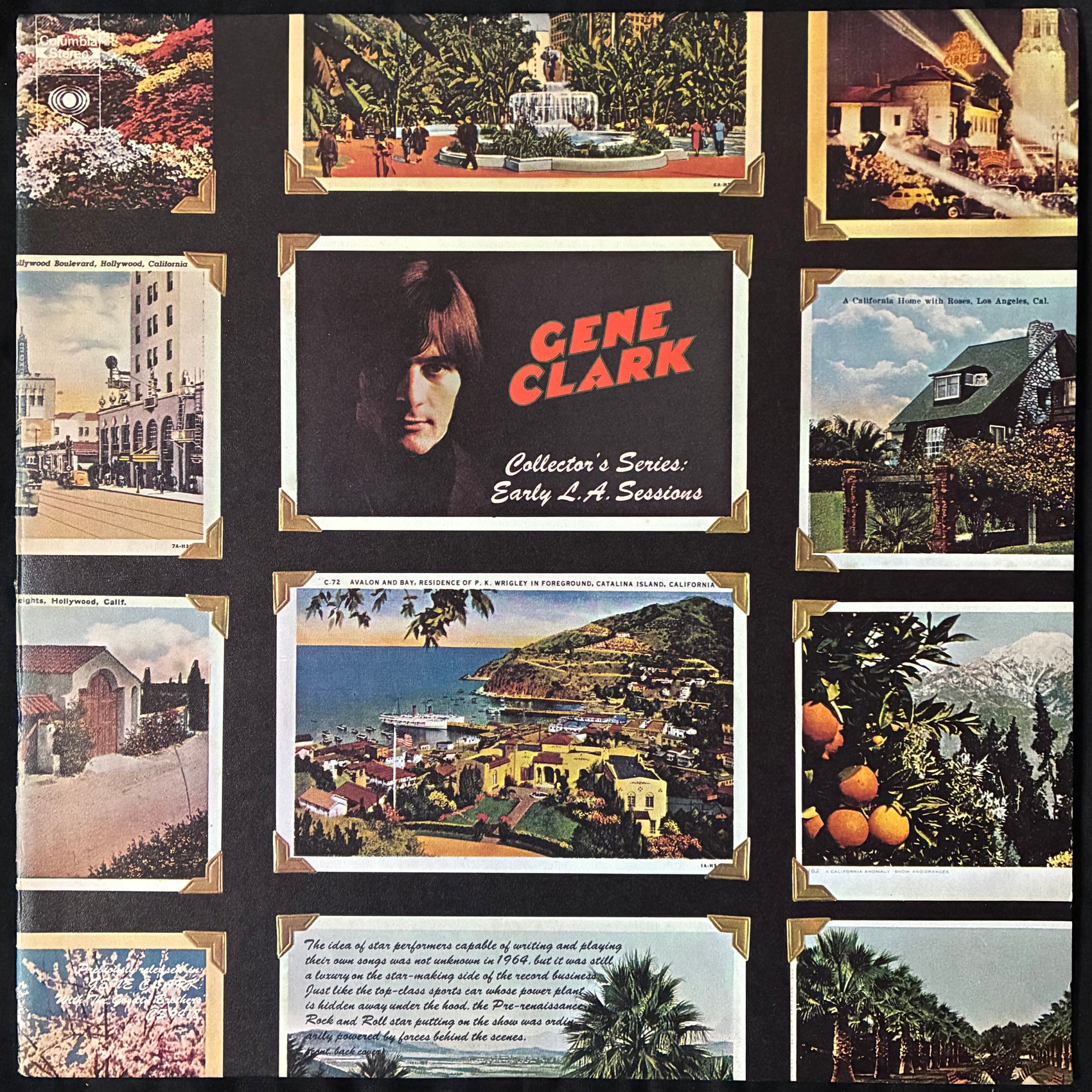 GENE CLARK - COLLECTOR'S SERIES: EARLY L.A. SESSIONS (USED VINYL 1972 US M-/EX+)