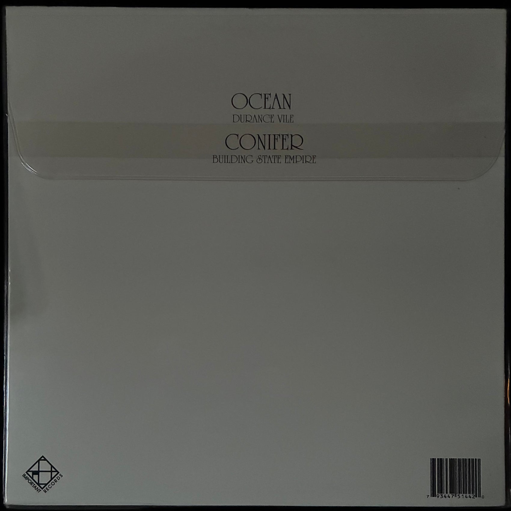 OCEAN / CONIFER - SPLIT LP (USED VINYL 2007 US M-/EX)