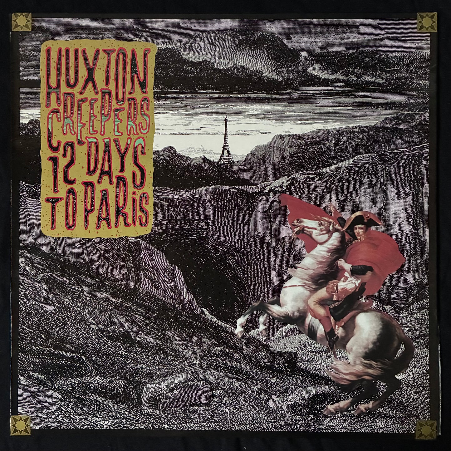 HUXTON CREEPERS - 12 DAYS TO PARIS (USED VINYL 1986 AUS M-/M-)