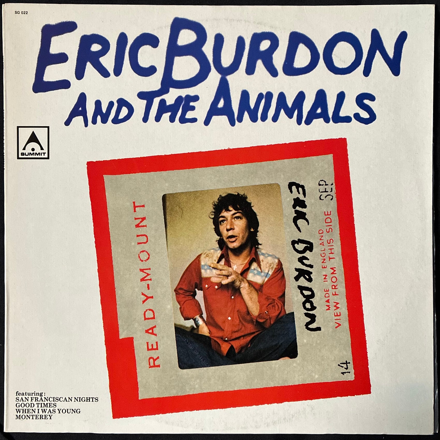 ERIC BURDON & THE ANIMALS - ERIC BURDON & THE ANIMALS (USED VINYL AUS M-/EX)