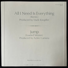 Load image into Gallery viewer, AZTEC CAMERA - ALL I NEED IS EVERYTHING (REMIX) (12") (USED VINYL 1984 US M-/M-)
