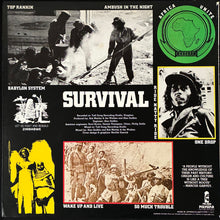 Load image into Gallery viewer, BOB MARLEY &amp; THE WAILERS - SURVIVAL (USED VINYL 1982 JAPAN M-/M-)
