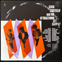 Load image into Gallery viewer, ELVIS COSTELLO AND THE ATTRACTIONS - GET HAPPY!! (FIRST PRESSING) (USED VINYL 1980 UK M-/EX+)
