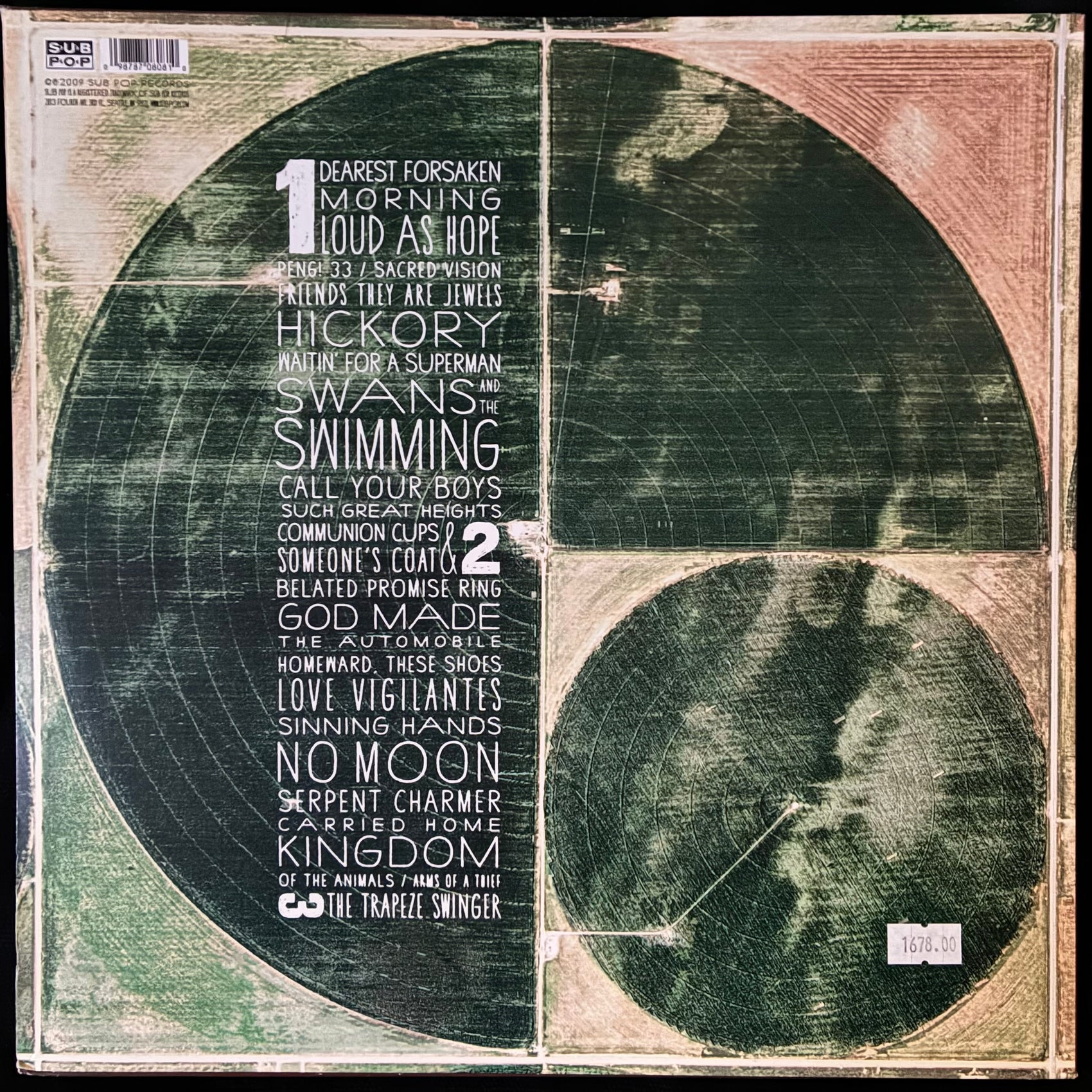 IRON AND WINE - AROUND THE WELL (2LP+12") (USED VINYL 2009 US M-/EX)