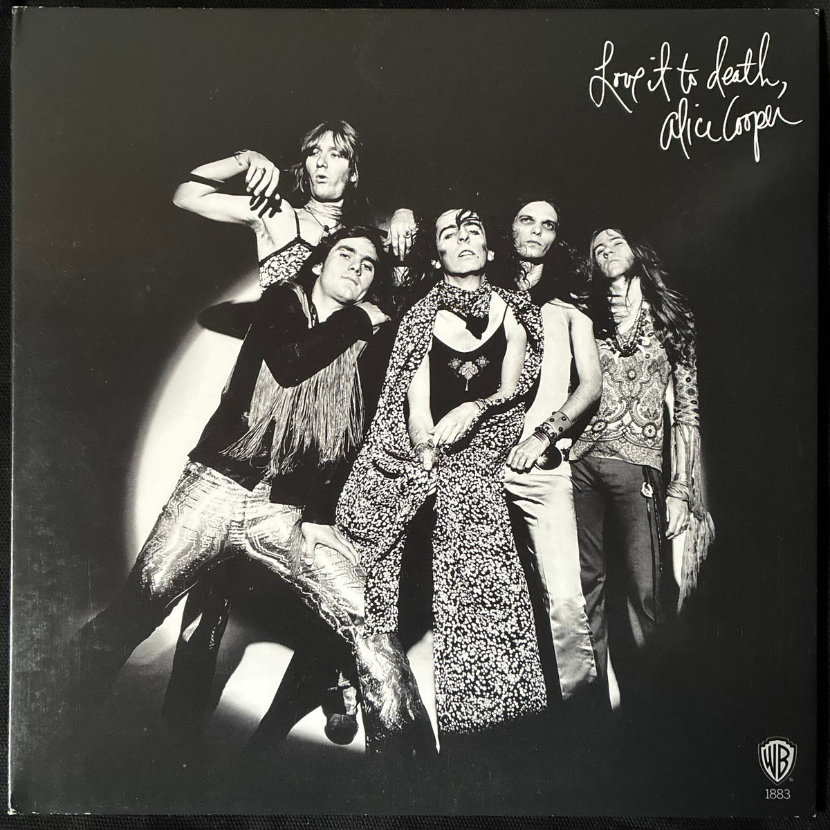 ALICE COOPER - LOVE IT TO DEATH (BLACK/WHITE COLOURED) (USED VINYL 2017 US M-/M-)