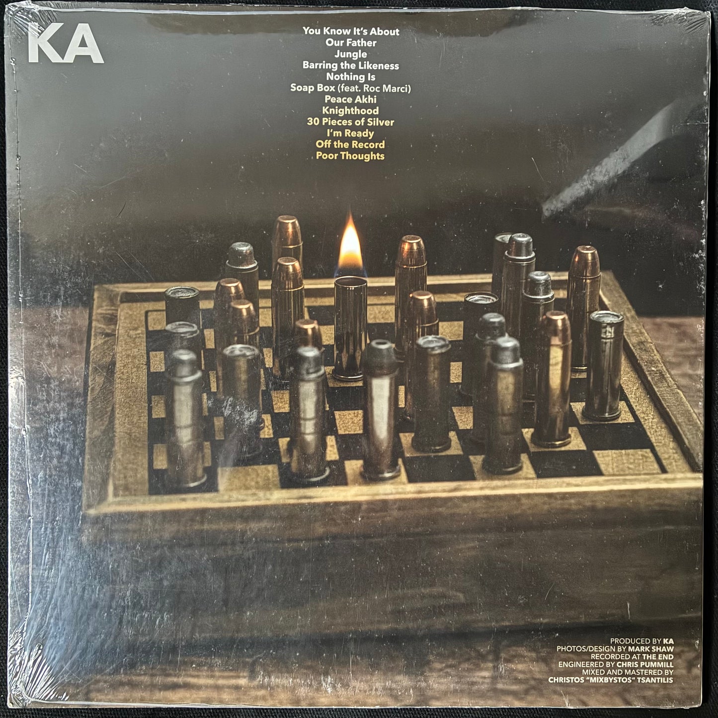 KA - THE NIGHT'S GAMBIT (USED VINYL 2013 US STILL SEALED)