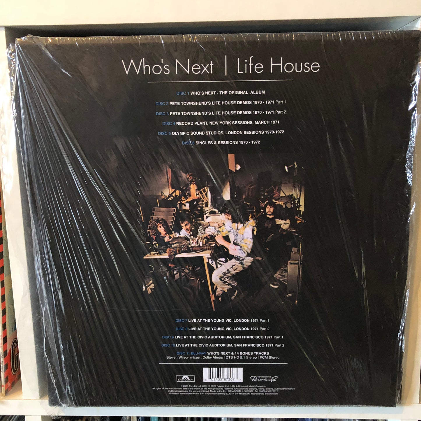THE WHO - WHO'S NEXT | LIFE HOUSE (SUPER DELUXE EDITION 10 CD + BLU RAY) BOX SET CD